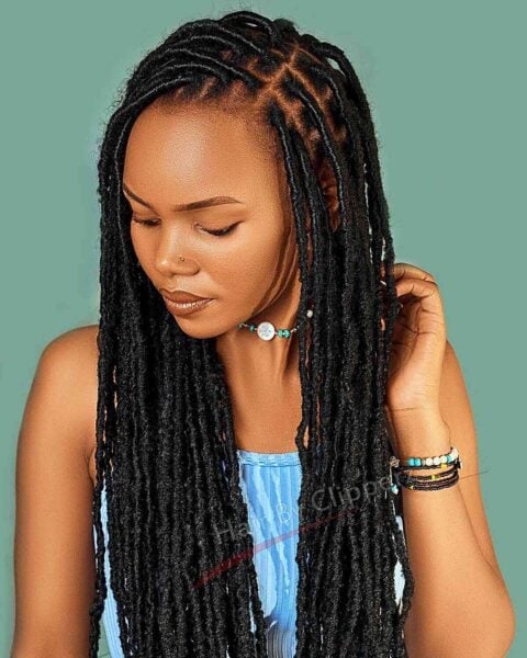 36 Hottest Faux Locs Styles In 2025 Anyone Can Do 3638