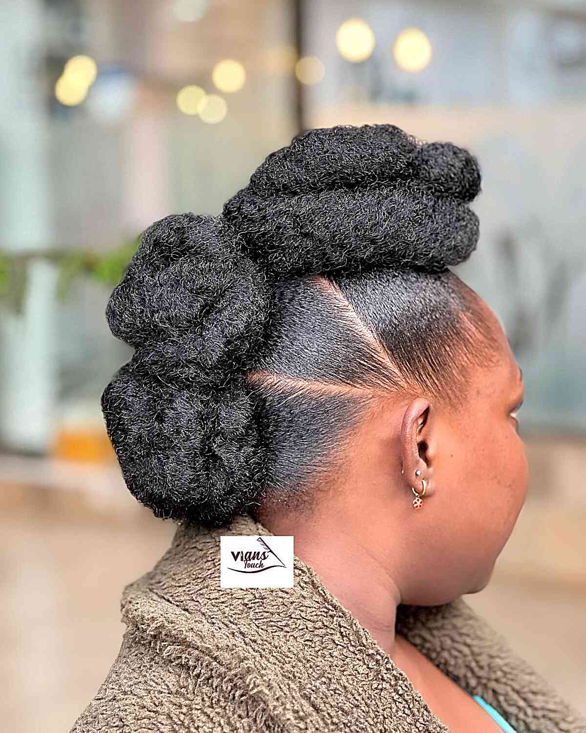 Casual and Low-Maintenance Protective Style for Black Women