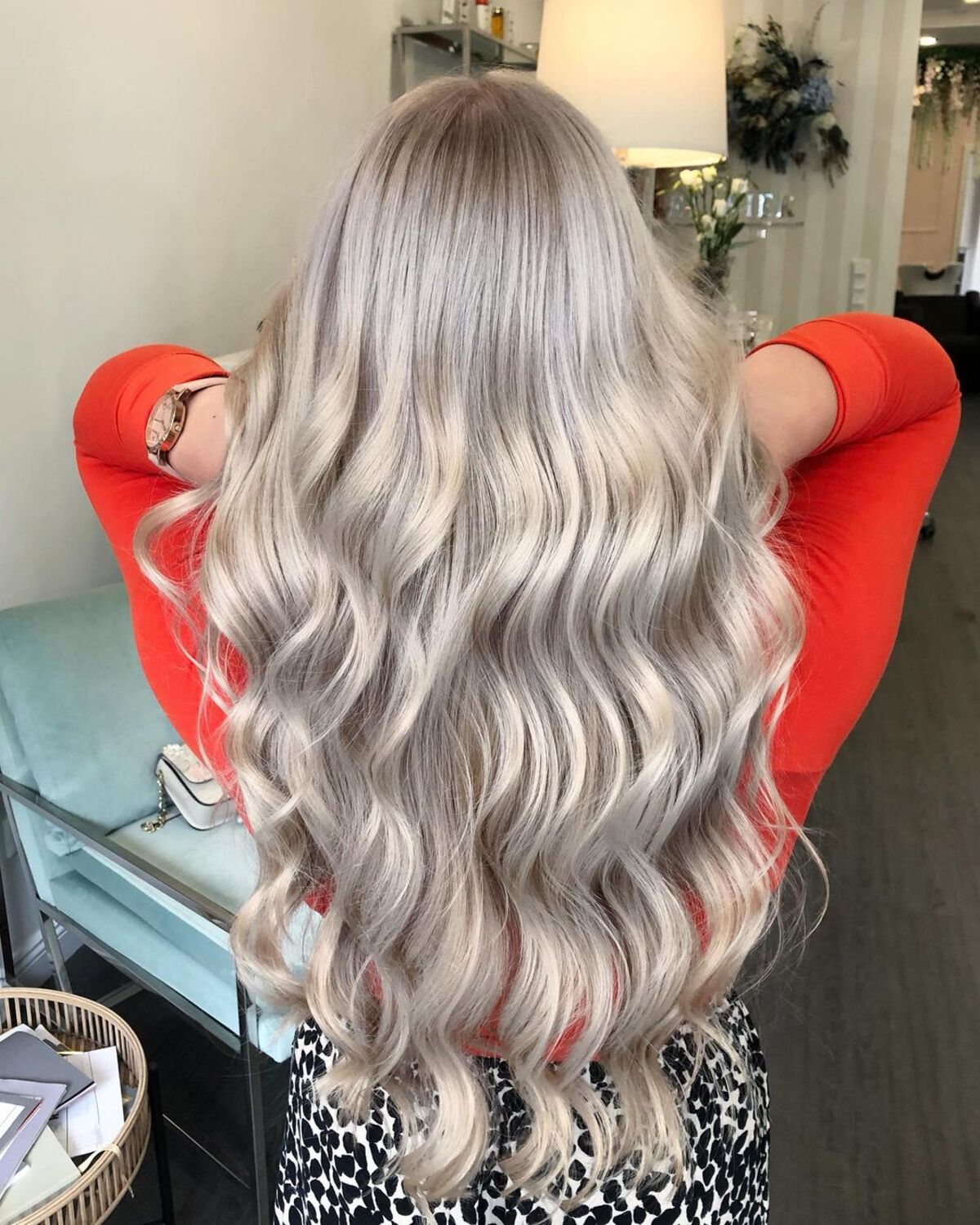 Champagne Blond Hair Color