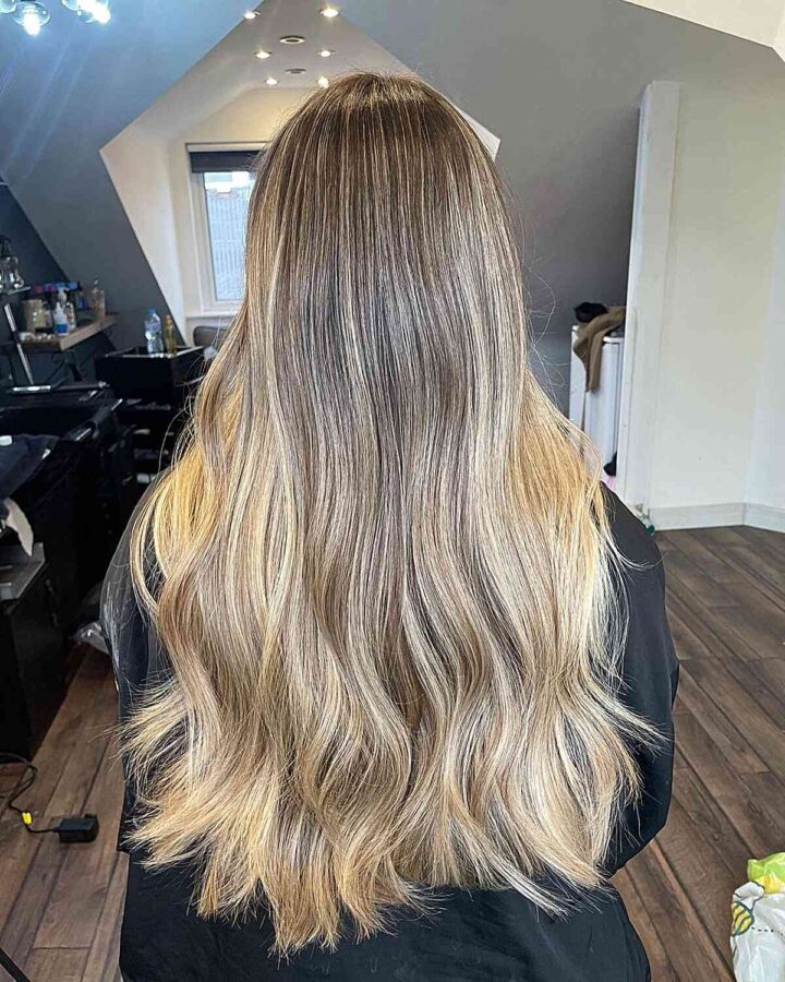 27 Wonderful Warm Blonde Balayage Ideas Women Are Getting in 2023