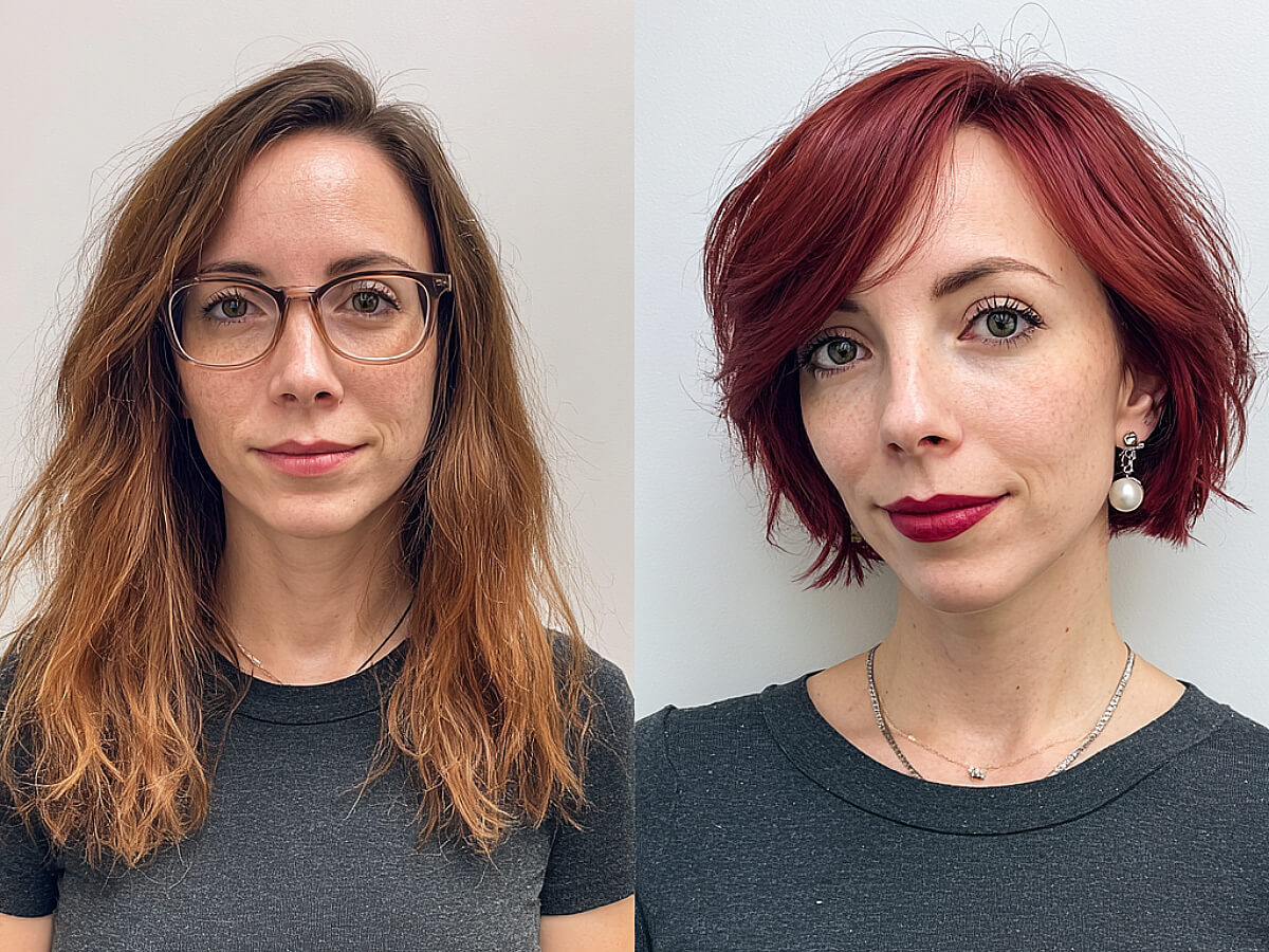 Cherry hair color ideas