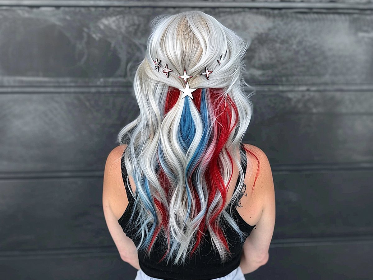 chic 4th of July hairstyles