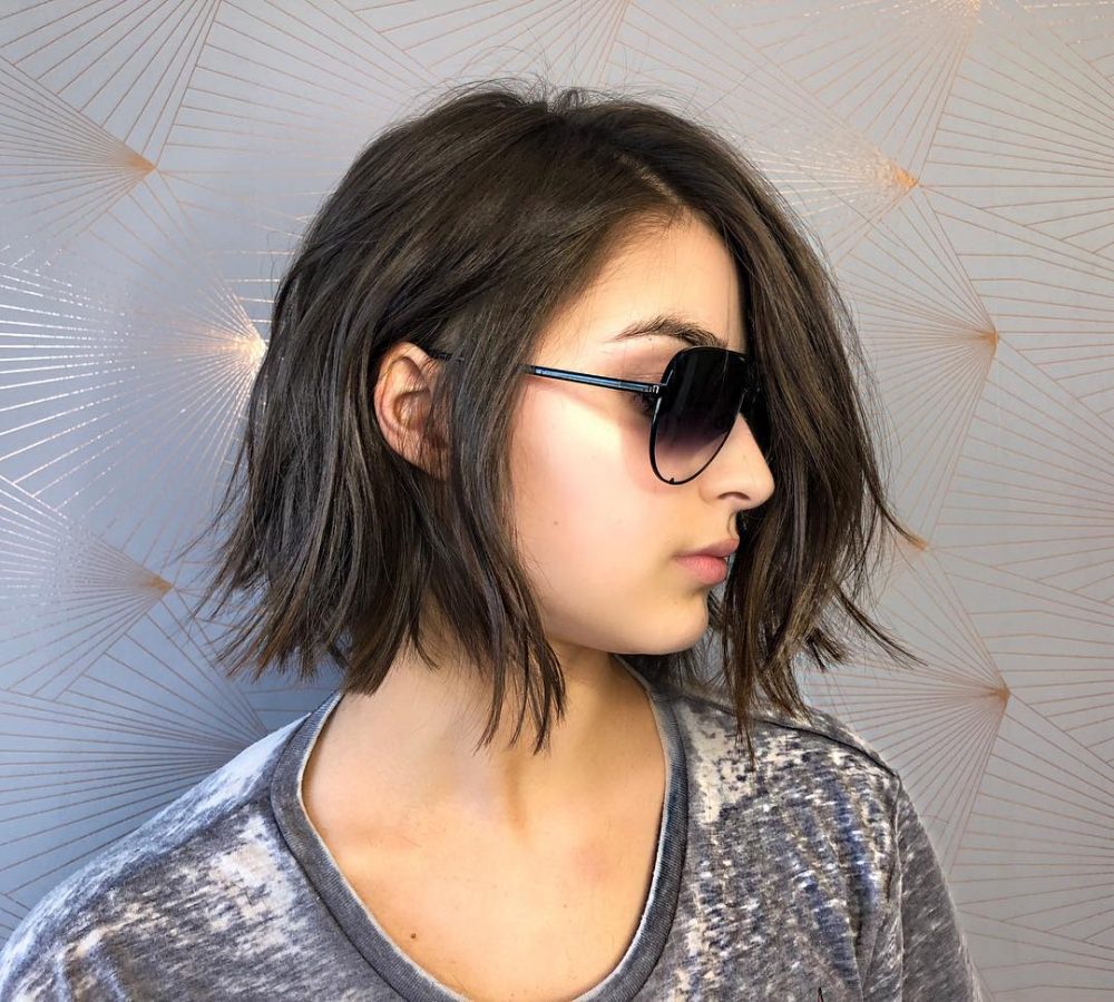 Youthful Chic & Textured Blunt Cut