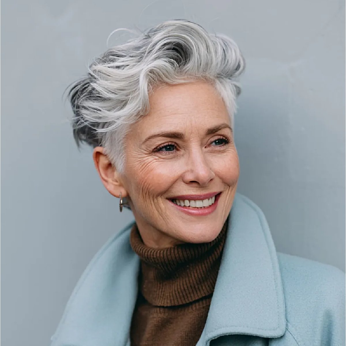 20+ Chic Gray Hair Pixie Cuts You'll Want to Try in 2025