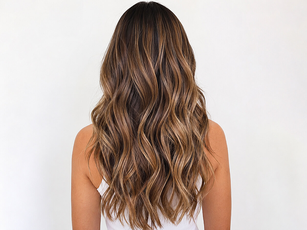 Chic Latte Brunette Hair Colors