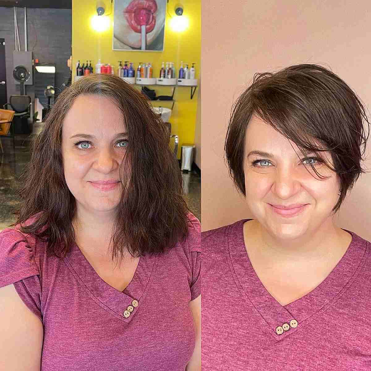 Pin on Short hair styles for round faces