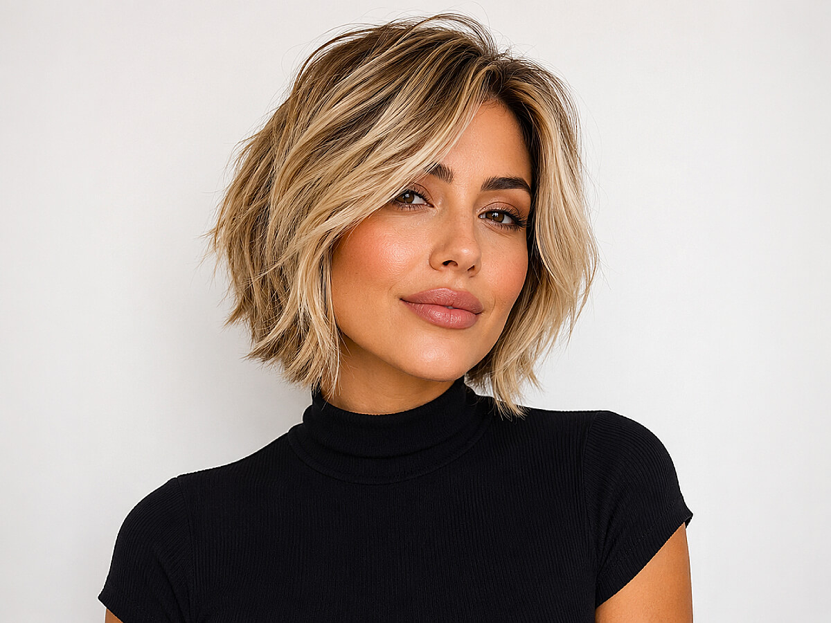 Chic short razor cuts for a lightweight and modern look