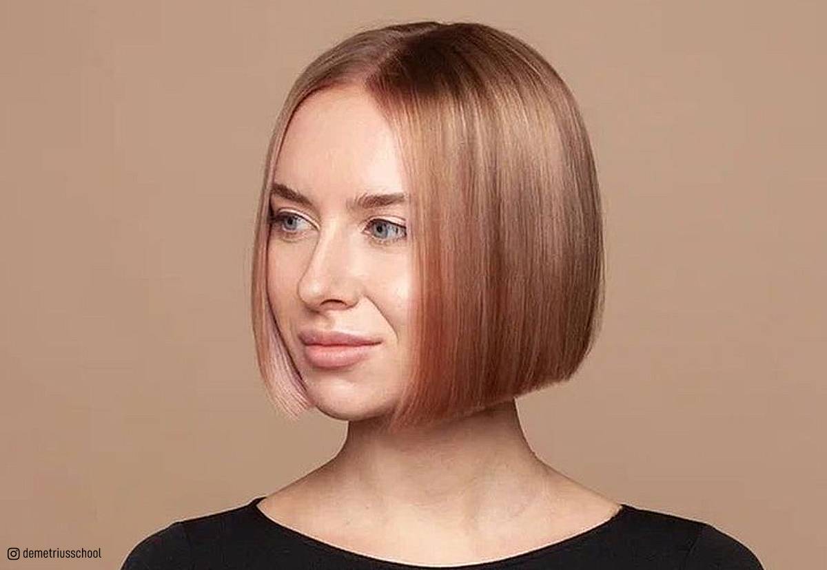 The Chin-Length Blunt Bob Is Trending And Here Are 32 Chic Ideas