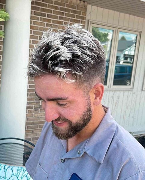 Frosted Tips Are Tending Again 25 Modern Ideas For Men