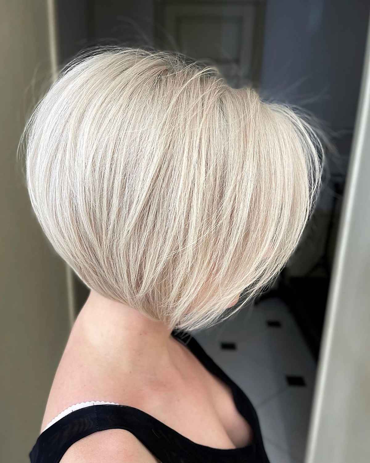 Classic A-Line Bob with Soft Layers