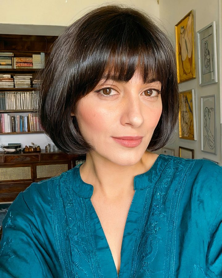 20+ Stylish Short Bobs with Bangs Women Over 40 Are Loving in 2025