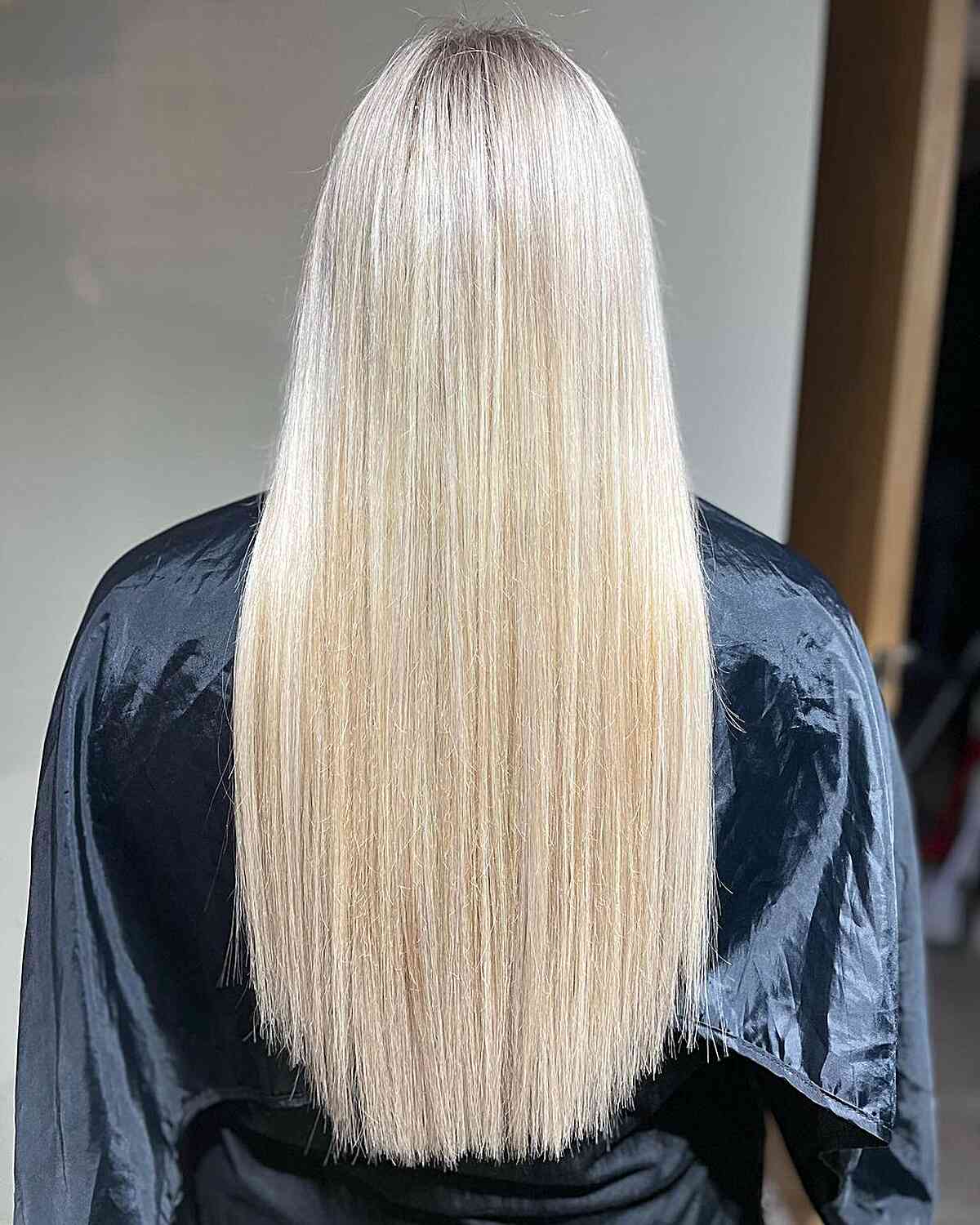 Classic Straight Barbie Blonde Long Hair