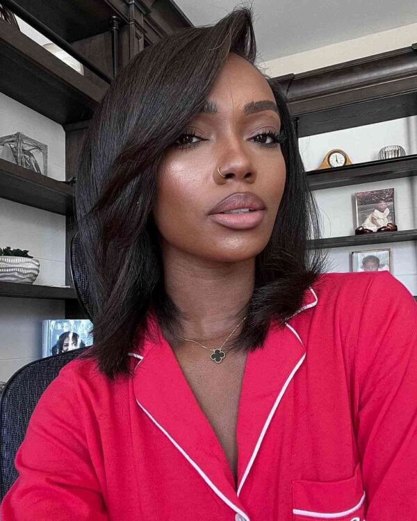 43 Best Medium Length Hairstyles For Natural Hair Black Women  43-best-medium-length-hairstyles-for-natural-hair-black-women