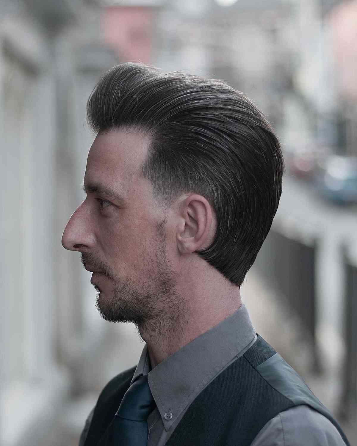 Men Must Definitely Try This Combination - Side And Back Fade Hairstyle! |  Haarschnitt, Frisuren, Herrenfrisuren