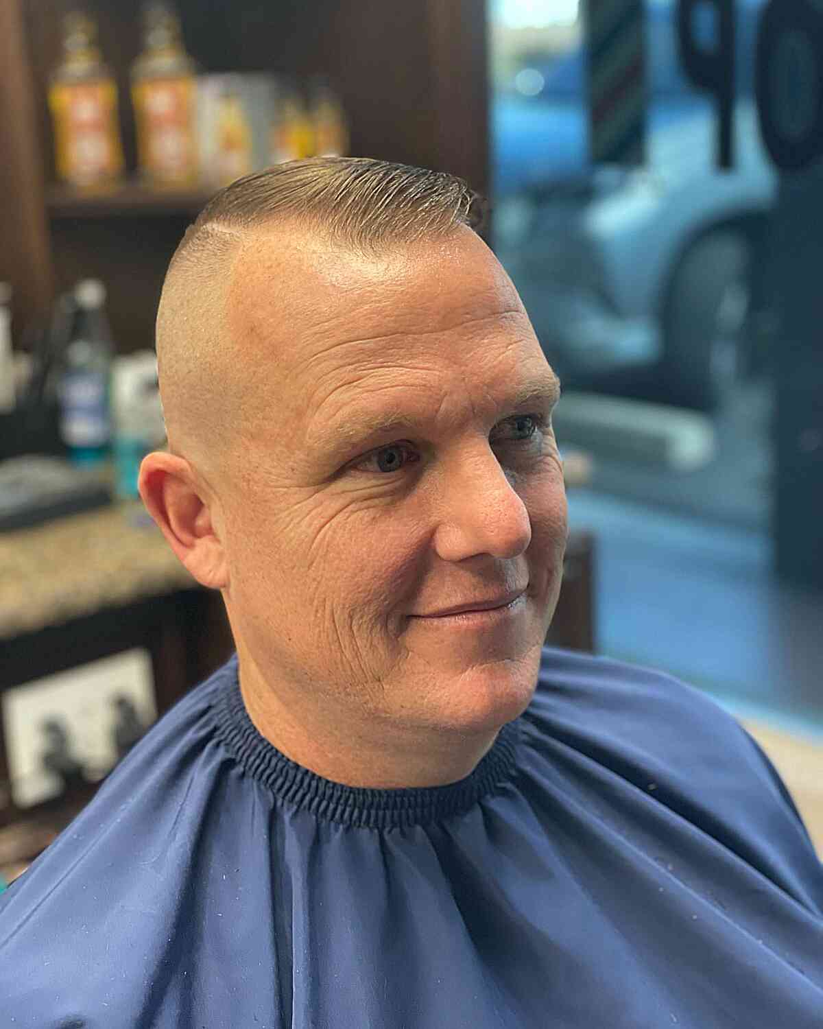 Clean Fade for Men with Thinning Hair