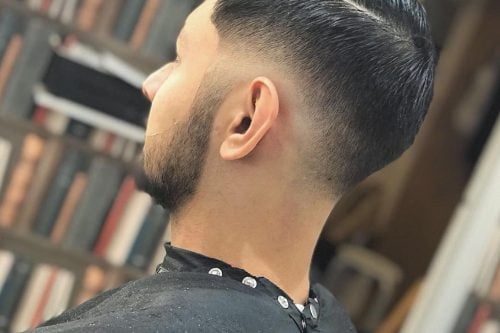 Picture of a clean taper fade