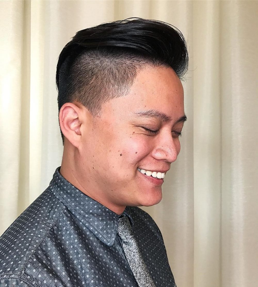 Clean Disconnect hairstyle for men