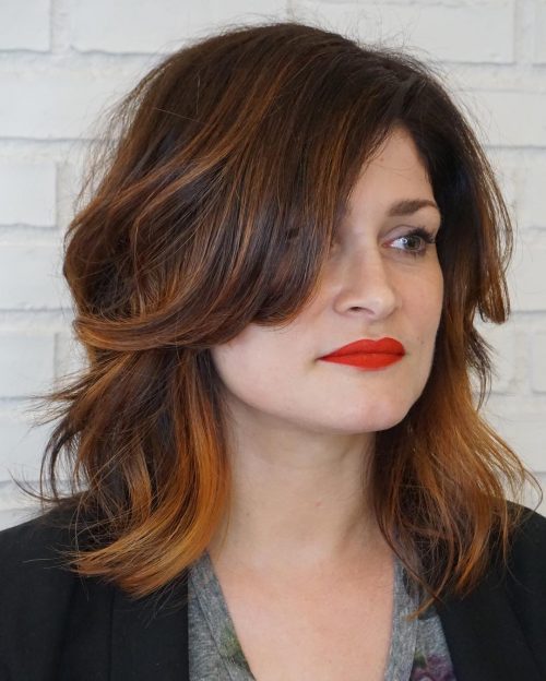 The Top 19 Flattering Side Bangs Hairstyles Trending in 2021