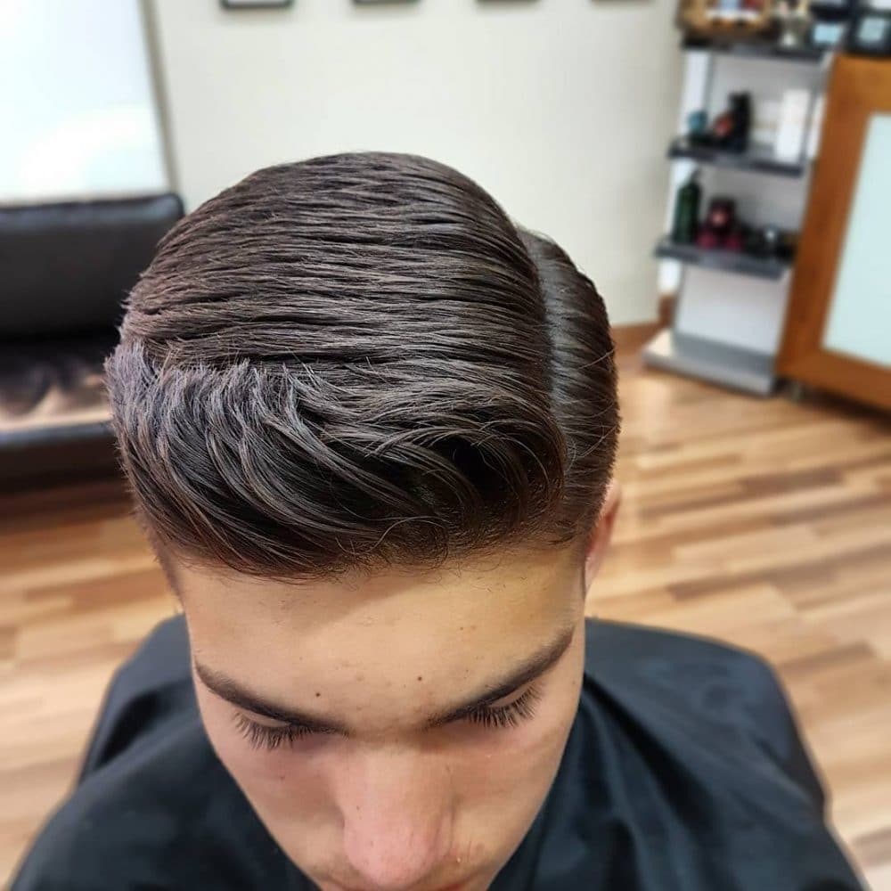 Contoured Texture hairstyle for men