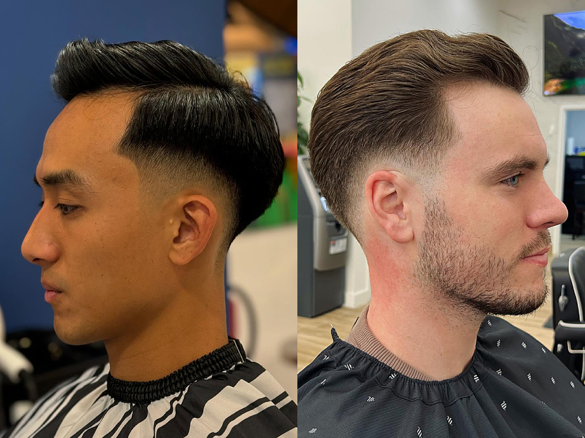 Cool low drop fade looks for men