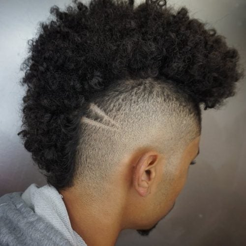 Cool Mohawk with Mid-Fade