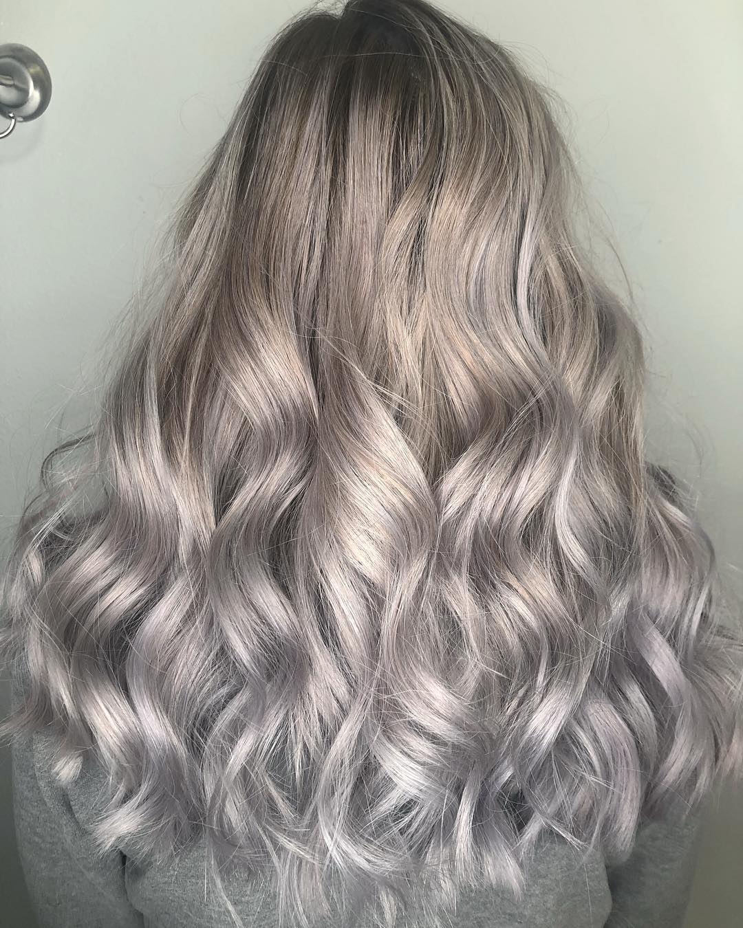 Cool Platinum Blonde To Silver 