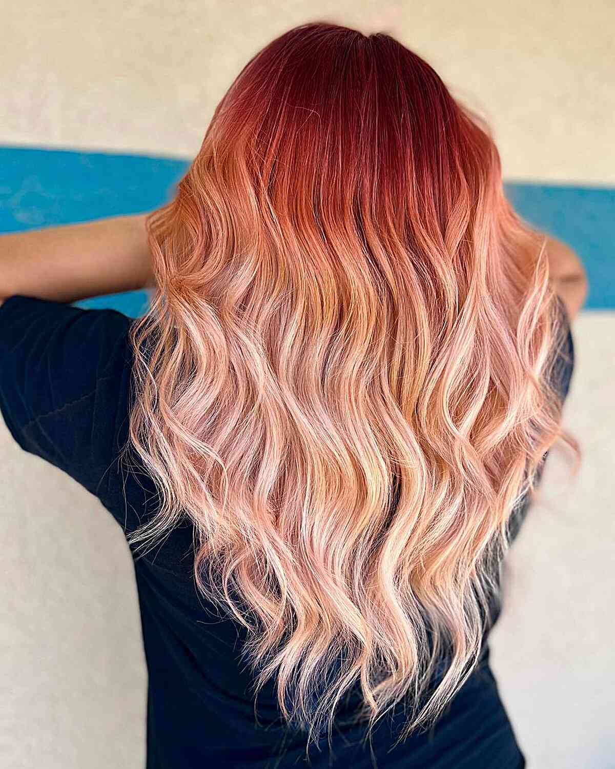 Gorgeous Copper Blonde Ombre