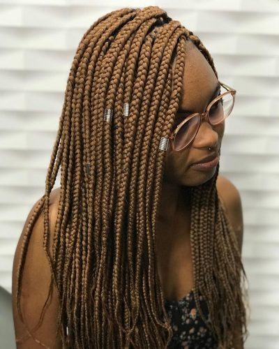 22 Hottest Blonde Box Braids to Try in 2022