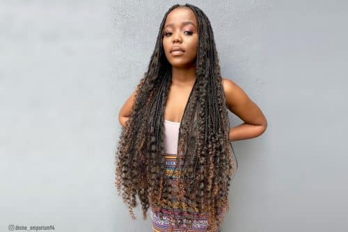 Crochet braids and hairstyles
