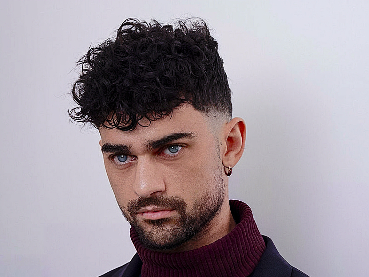 Curly hairstyles for men ideas