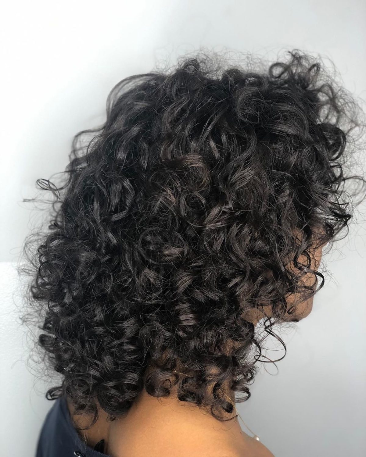 Cute Curly Perm for Black Hair