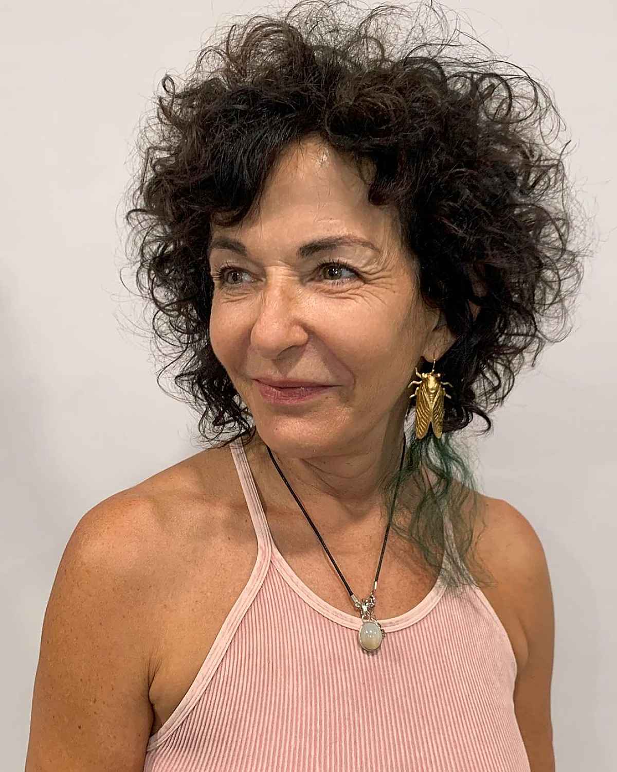 Curly Shag for Mature Women