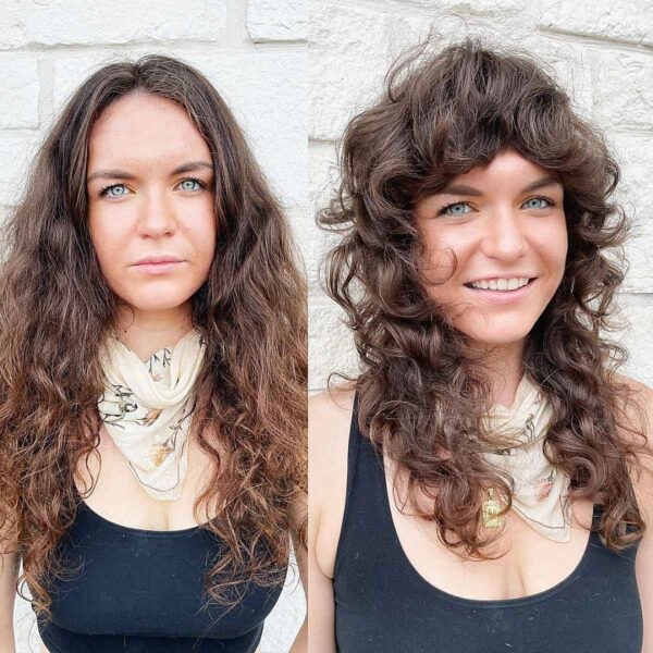 26 Most Flattering Wolf Cuts for Curly Hair