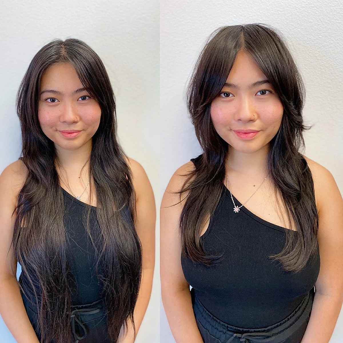 Curtain Bangs for Straight Hair and Fat Faces