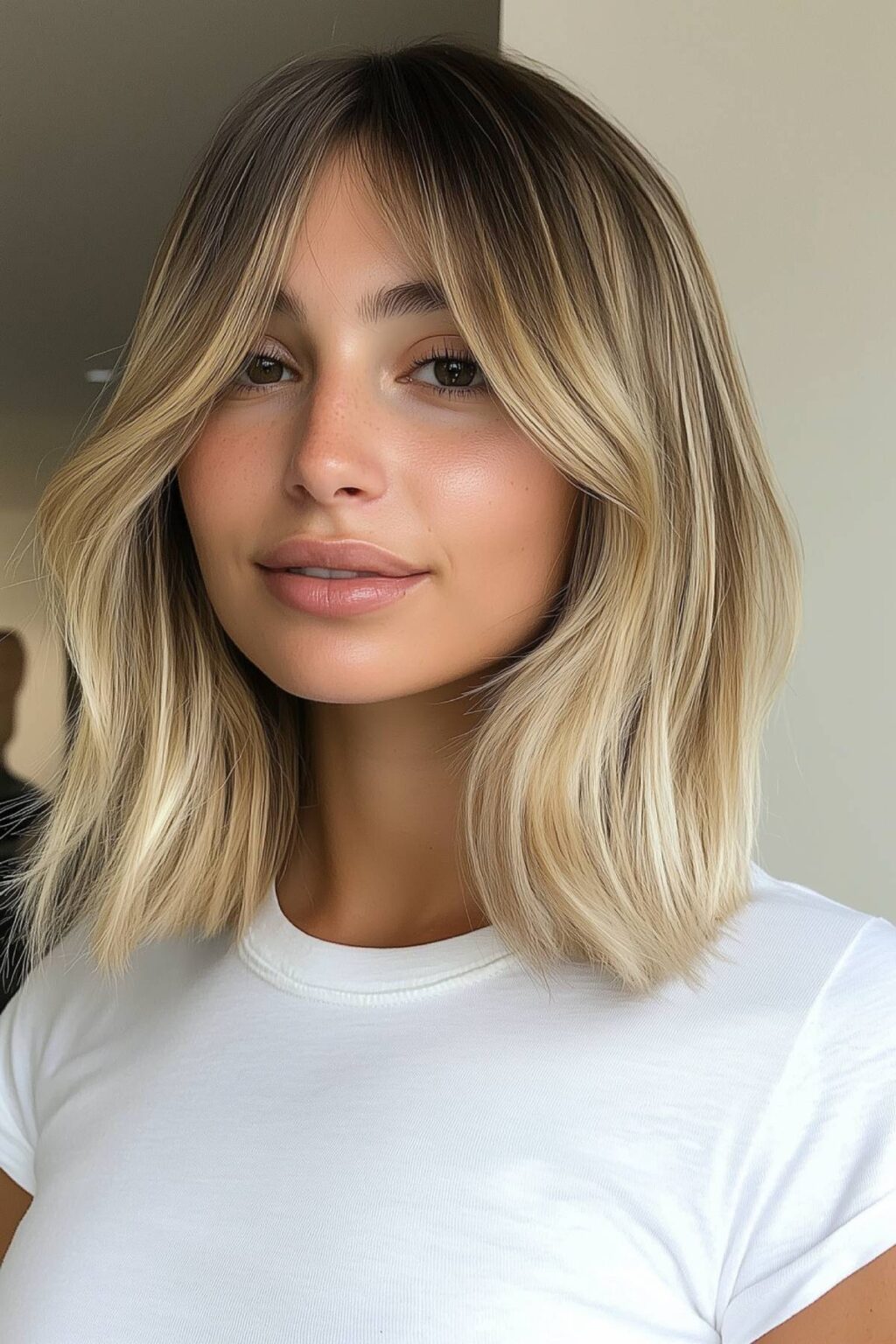 29 Best Ways to Pair a Long Bob with Curtain Bangs