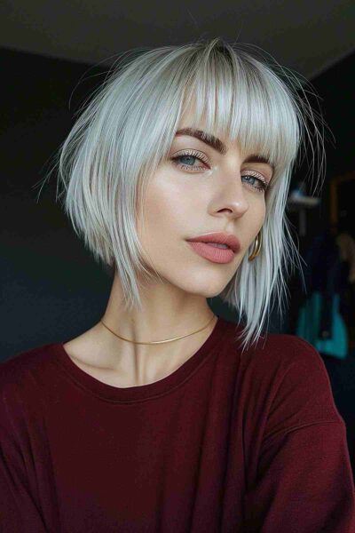 37 Remarkable Chin-Length Bob with Bangs to Consider for Your Next Cut