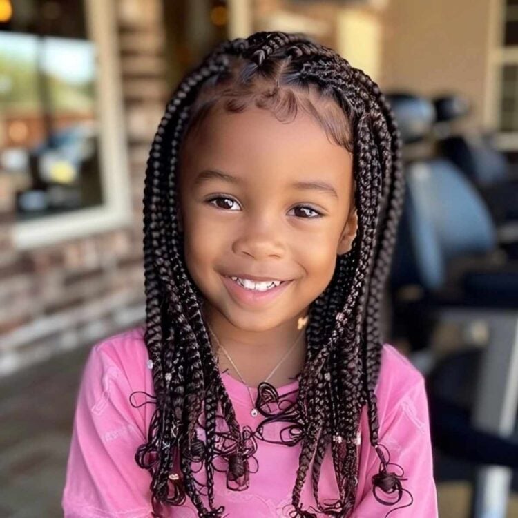 The 15 Cutest Box Braids for Kids in 2024