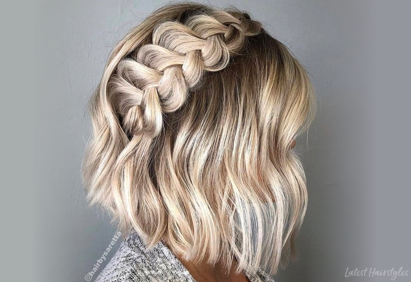 Cute braids for short hair