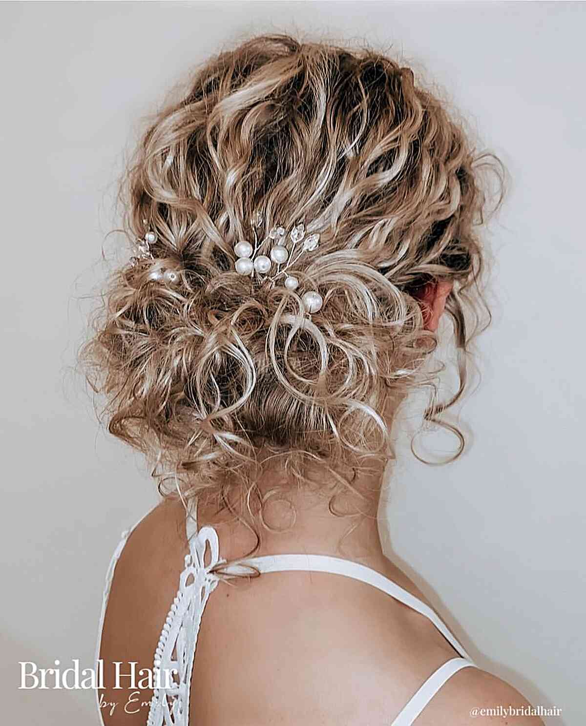 Cute Curly Updos