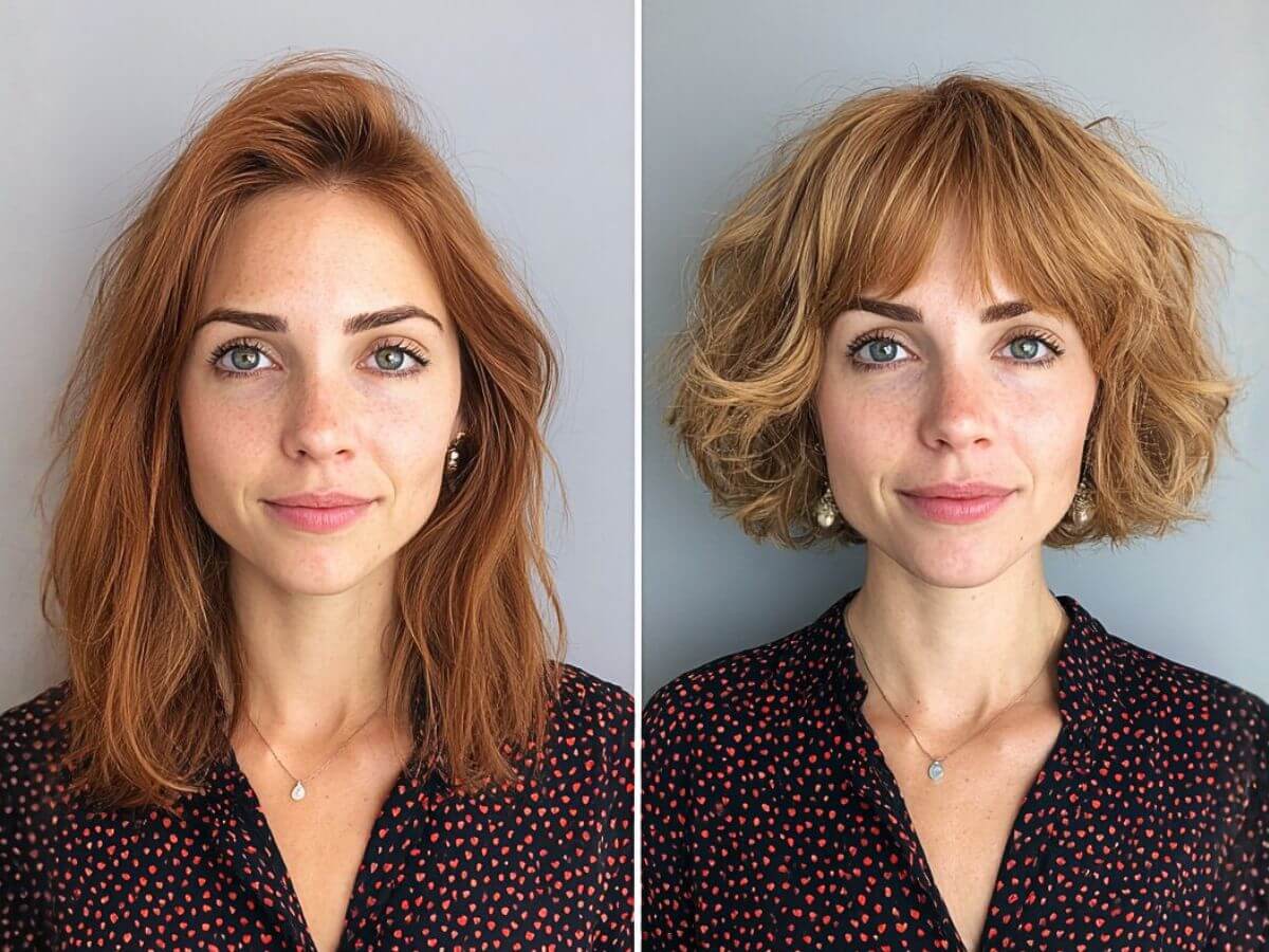 Trendy Fluffy Blonde Hairstyles