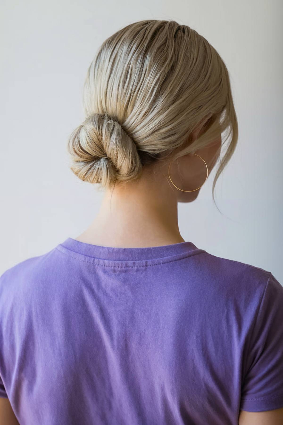 Cute lazy hairstyles with bun