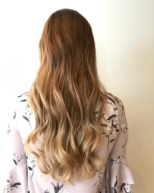 Cute Light Brown to Blonde Ombre Hairstyle