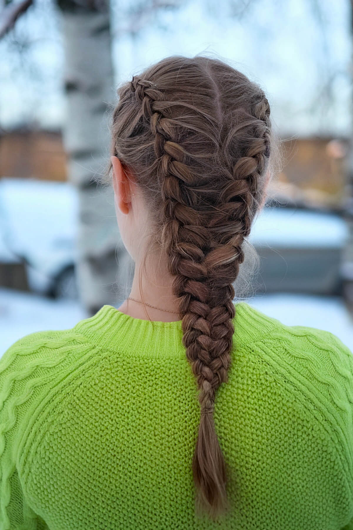 Cute ski hairstyle