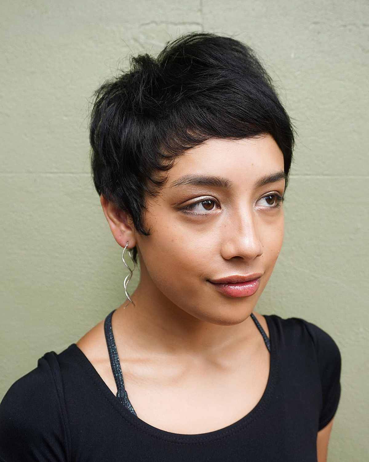 Cute Textured Fringed Pixie