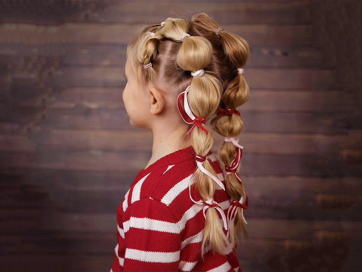 Cutest christmas hair ideas for kids