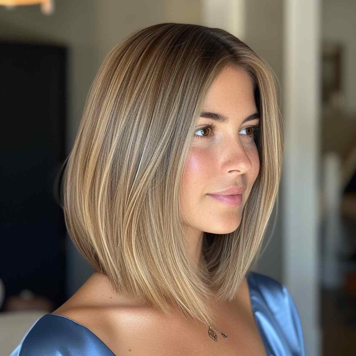63 Charming hair colour ideas & hairstyles : Dark blonde with light blonde  highlights
