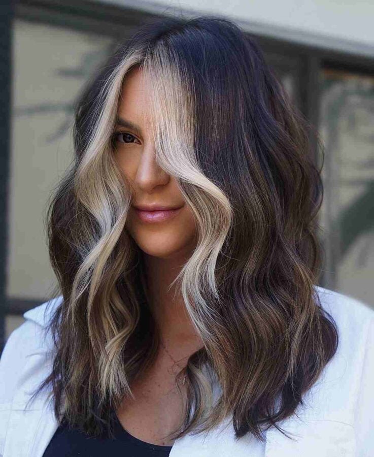 52 Stunning Money Piece Hair Highlights for a FaceFraming Trend