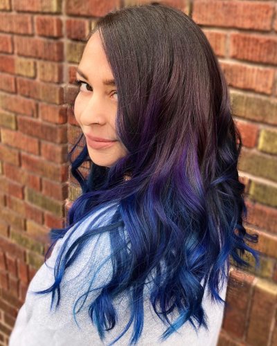 29 Blue Ombre Hair Color Ideas Trending Right Now