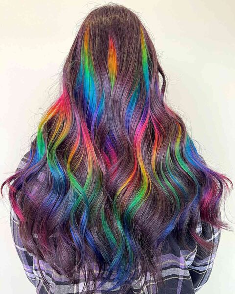 25 Amazing Holographic Hair Color Ideas You Have to See