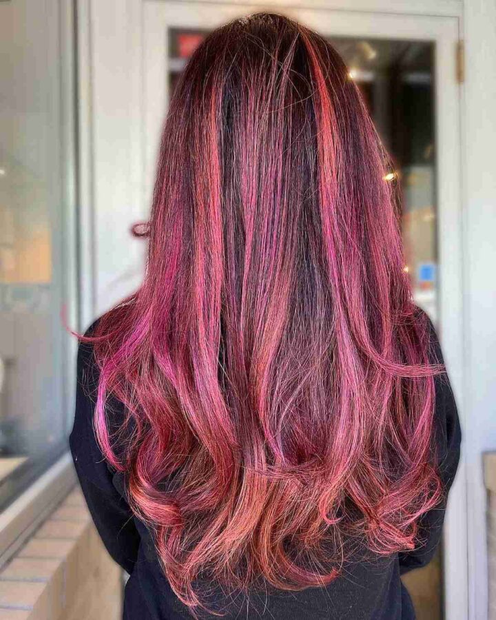 24 Pink Balayage Ideas